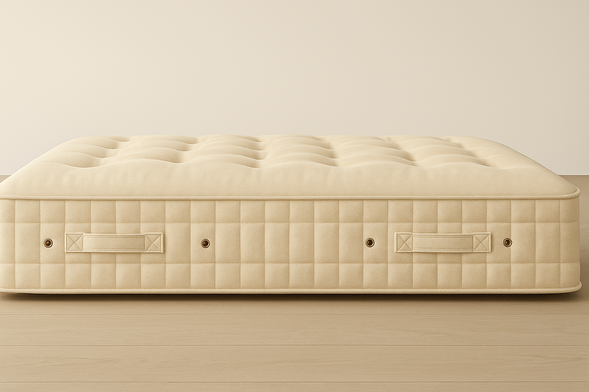 100% Organic Wool & Suvin Gold Cotton Supreme 10,000 Pocket Spring Hand Tufted Mattress